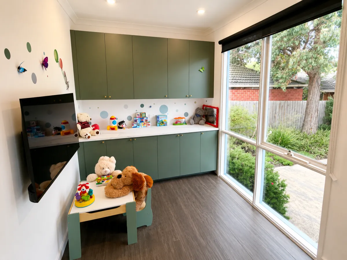 Children’s waiting room at Orchard Smiles Dental Surgery in Blackburn North