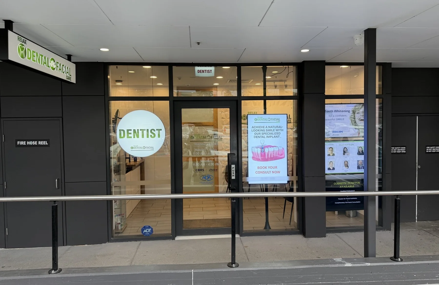 Relax Dental and Facial Care storefront for the Orchard Smiles patient merger update in Blackburn North